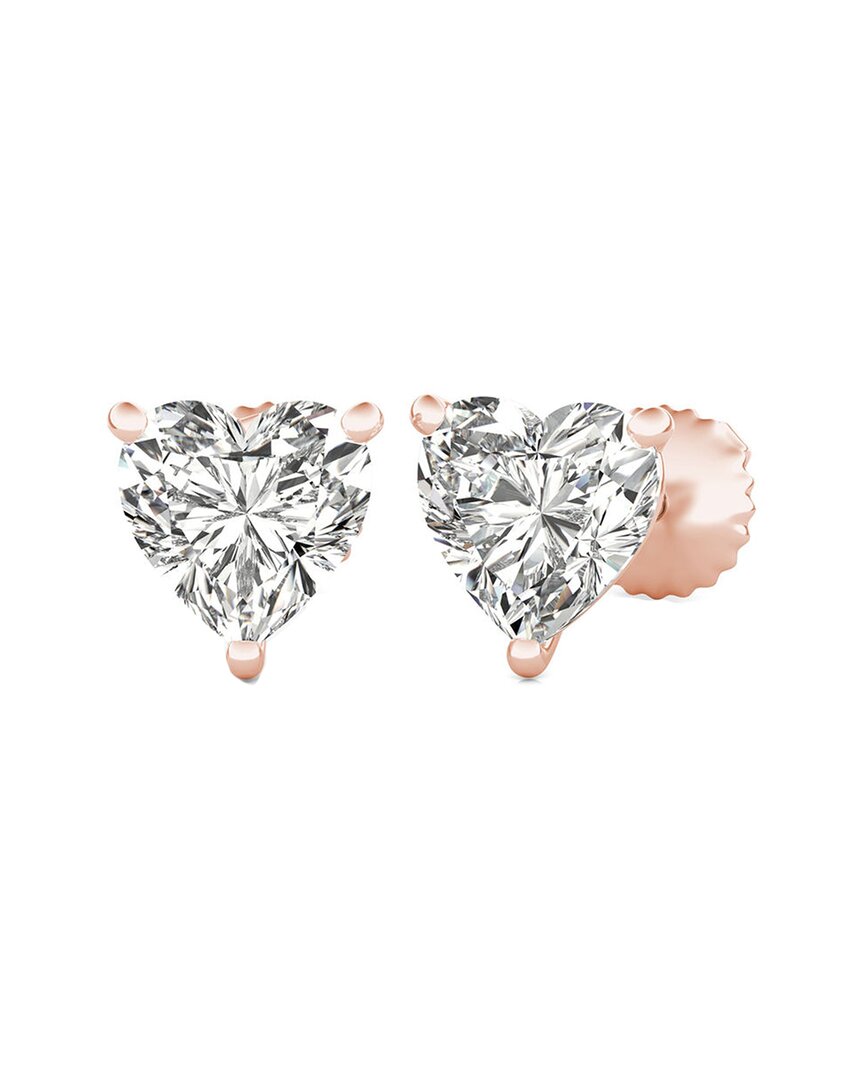 Lab Grown Diamonds 14k Rose Gold 6.00 Ct. Tw. Lab-grown Diamond Earrings
