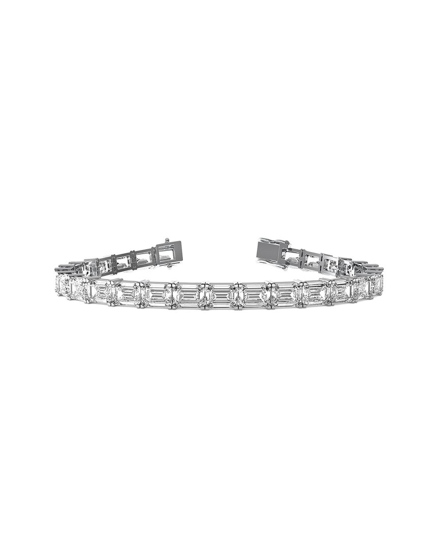 Lab Grown Diamonds 14k 25.00 Ct. Tw. Lab-grown Diamond Bracelet