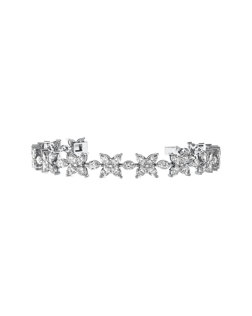Lab Grown Diamonds 14k 14.00 Ct. Tw. Lab-grown Diamond Bracelet