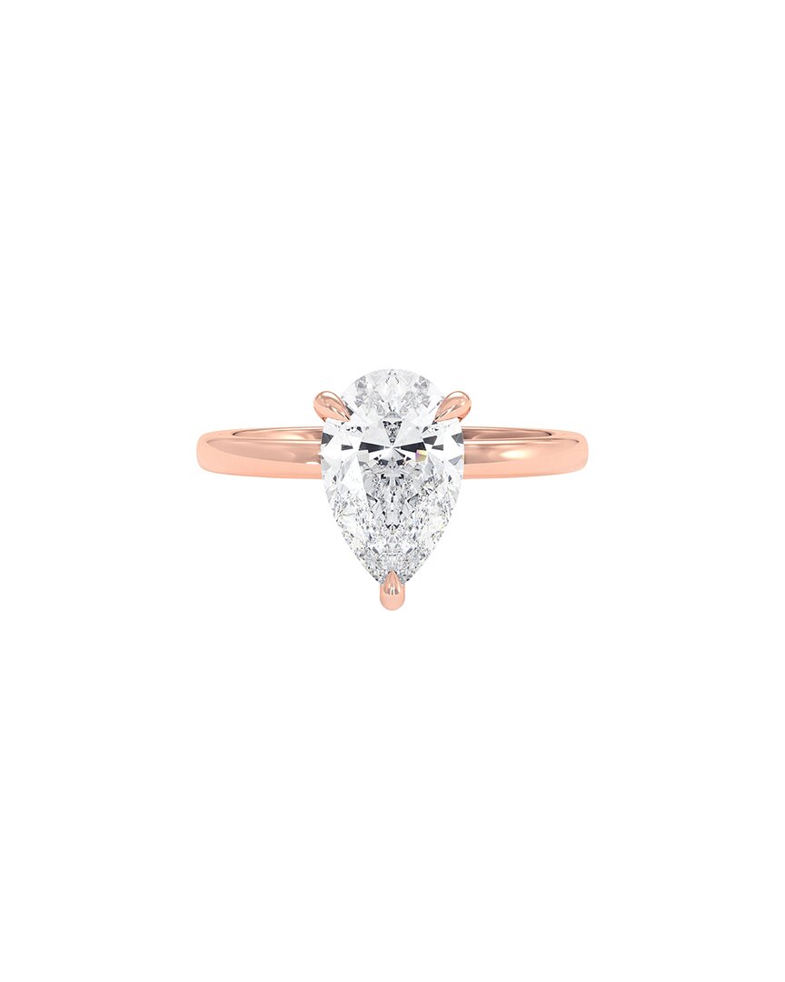 Lab Grown Diamonds 14k Rose Gold 3.00 Ct. Tw. Lab-grown Diamond Ring
