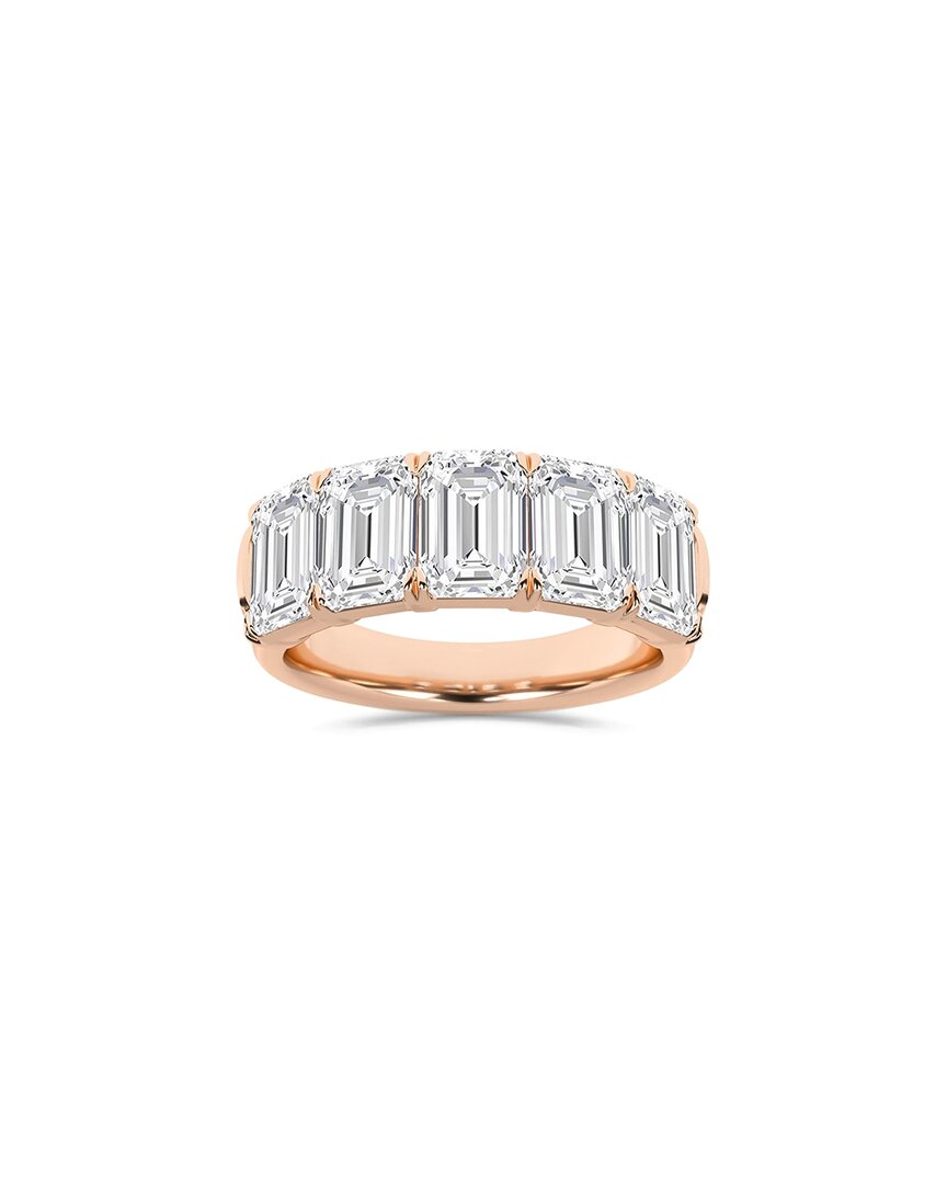 Lab Grown Diamonds 14k Rose Gold 5.00 Ct. Tw. Lab-grown Diamond Ring