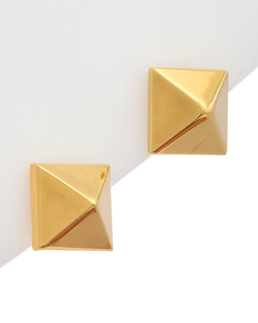 Valentino Roman Stud Earrings In Gold