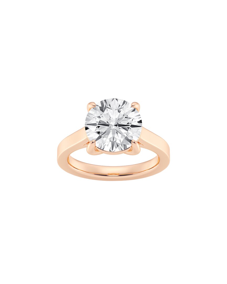 Lab Grown Diamonds 14k Rose Gold 7.00 Ct. Tw. Lab-grown Diamond Solitaire  Engagement Ring