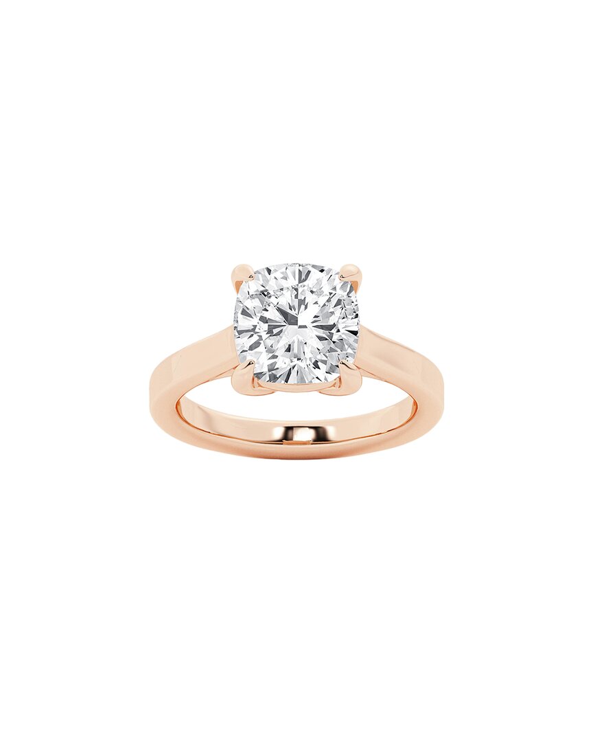 Lab Grown Diamonds 14k Rose Gold 5.00 Ct. Tw. Lab-grown Diamond Solitaire  Engagement Ring