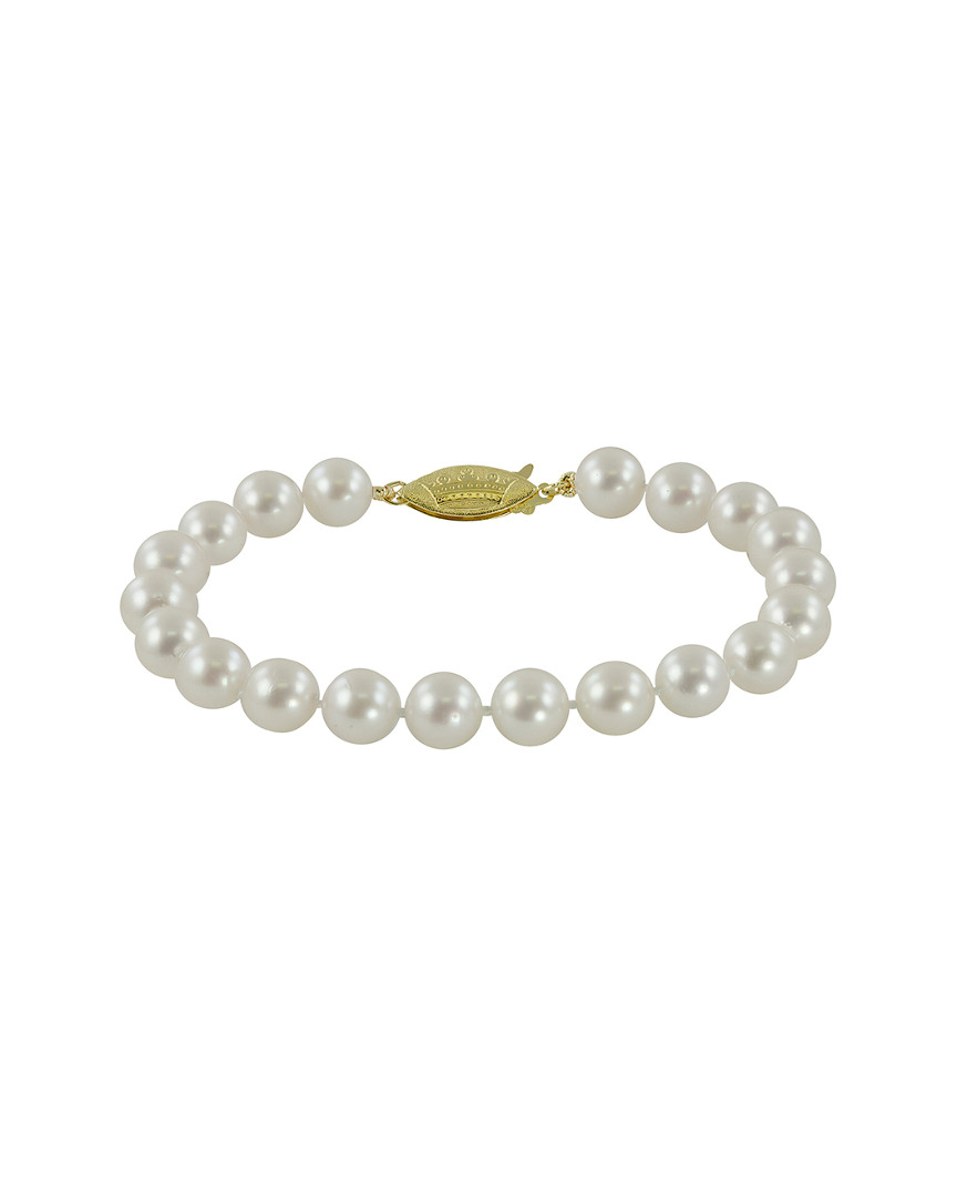 Pearls Imperial 14k 7-7.5mm Akoya Pearl Bracelet