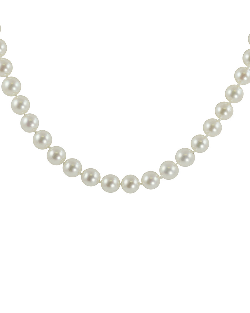 Shop Pearls Imperial 14k 7-7.5mm Akoya Pearl Necklace