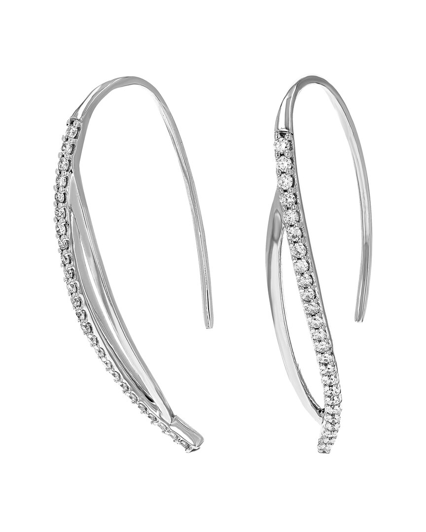 Amairah 1.00 Ct. Tw. Lab-grown Diamond 14k Hoop Earrings