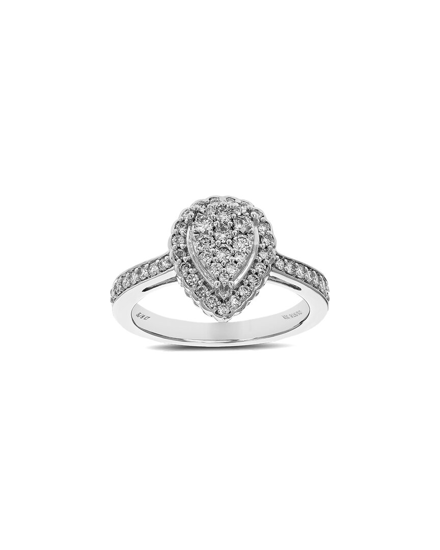Amairah 1.25 Ct. Tw. Lab-grown Diamond Silver Engagement Ring