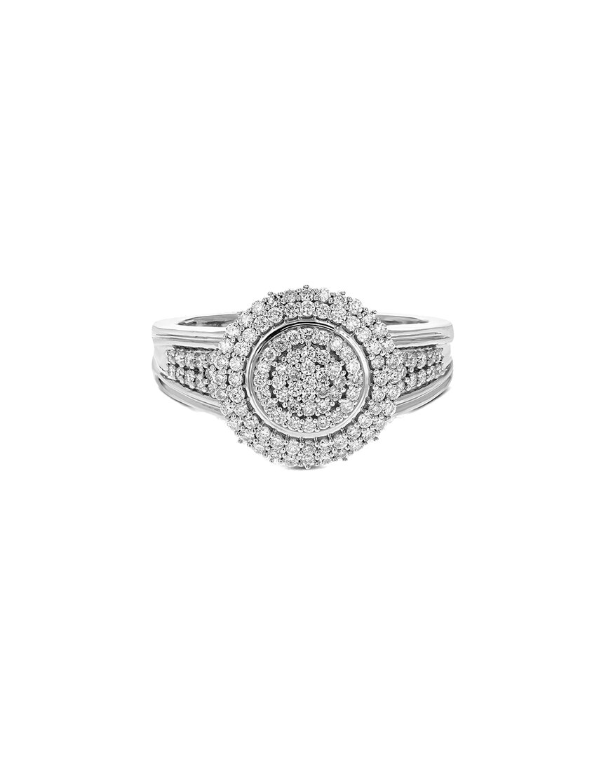 Amairah 1.00 Ct. Tw. Lab-grown Diamond Silver Engagement Ring