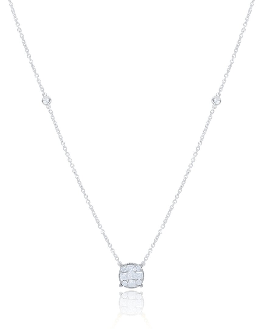 Diana M. 14k 0.17 Ct. Tw. Diamond Necklace