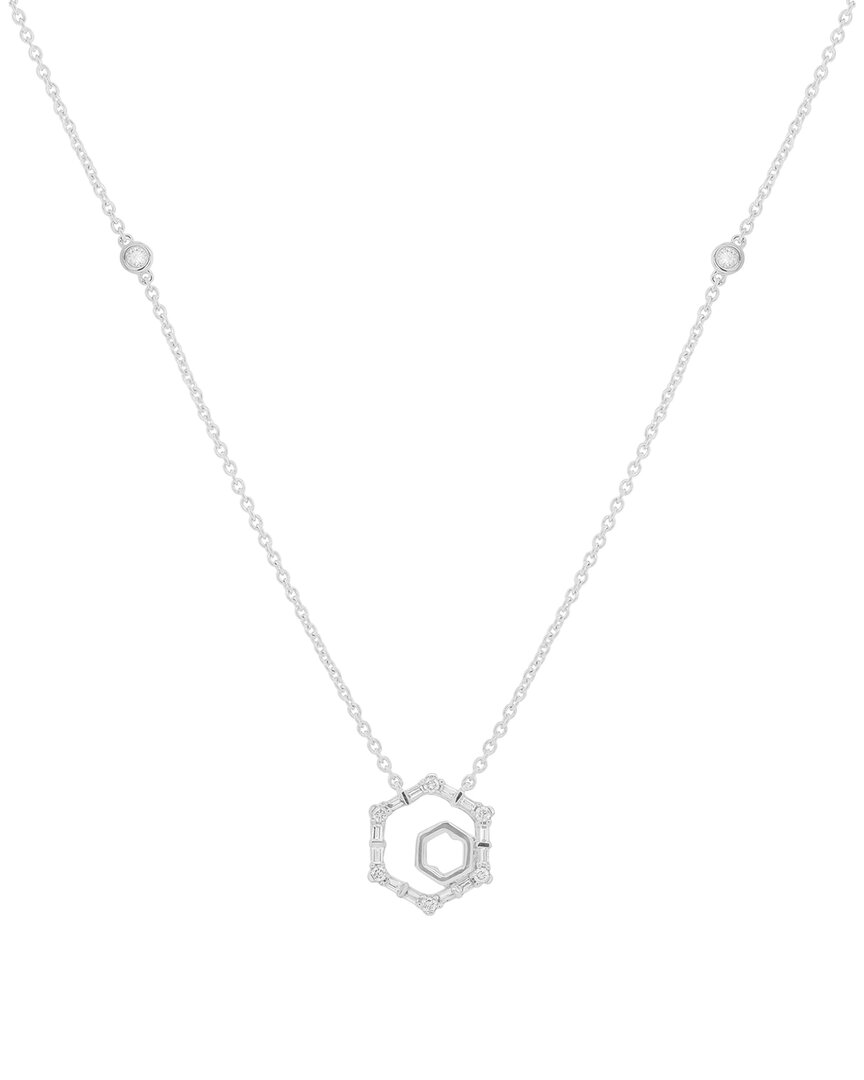 Diana M. 14k 0.22 Ct. Tw. Diamond Necklace