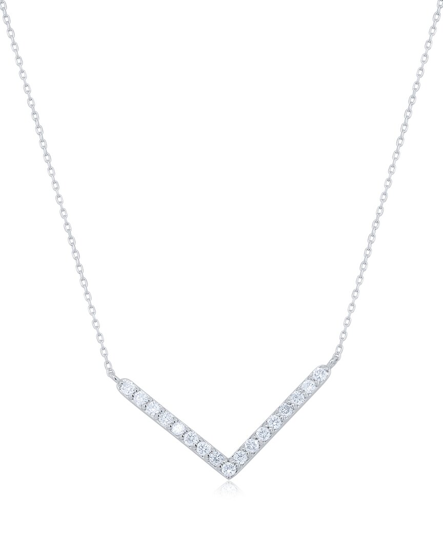 Diana M. 18k 0.21 Ct. Tw. Diamond Necklace