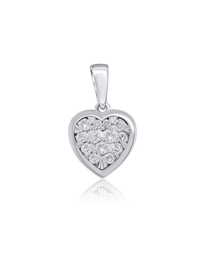 Diana M. 14k 0.24 Ct. Tw. Diamond Pendant