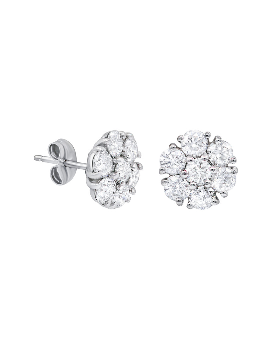 DIANA M. DIANA M. FINE JEWELRY 18K 2.50 CT. TW. DIAMOND EARRINGS