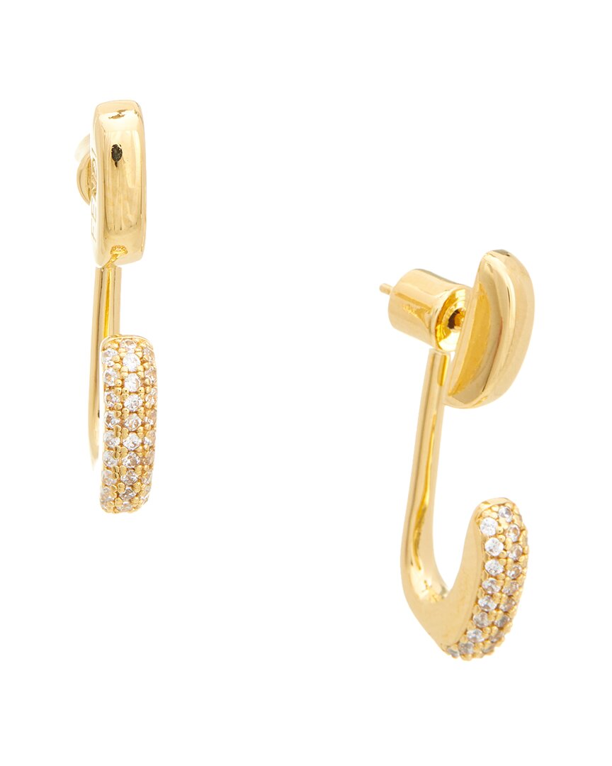 Fendi Dnu Inv  Filo Cz Earrings