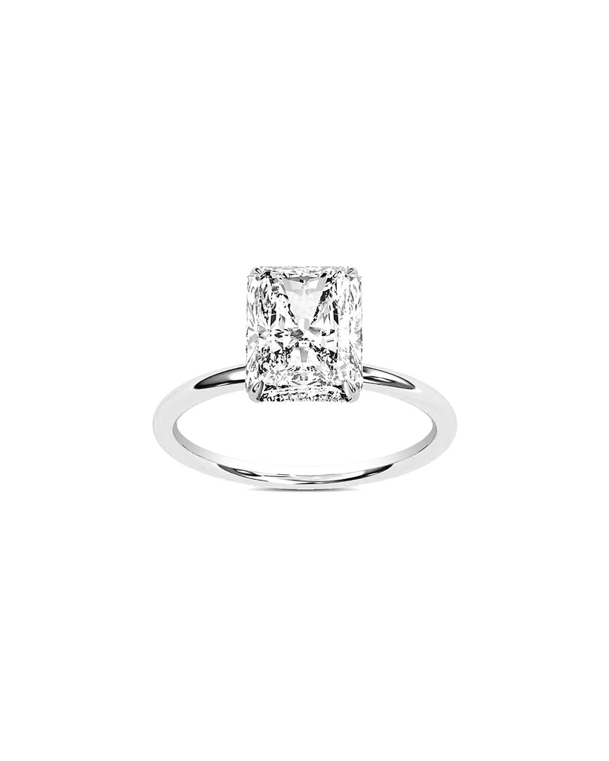 Lab Grown Diamonds Amairah 14k 3.00 Ct. Tw. Lab-grown Diamond Engagem In Gray