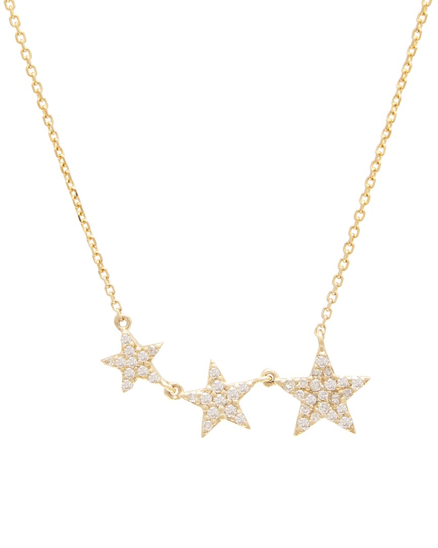 Diamond Select Cuts 14k 0.18 Ct. Tw. Diamond Star Necklace