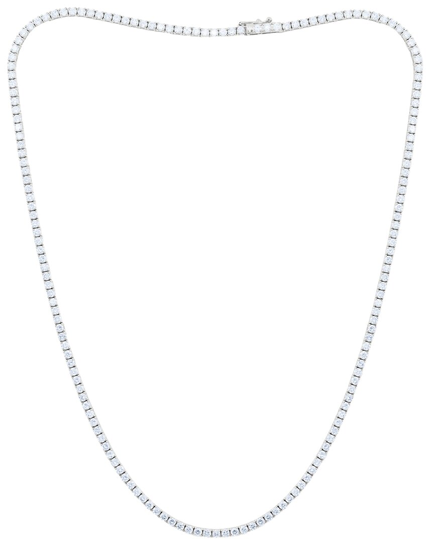 Diana M. 14k 10.50 Ct. Tw. Diamond Tennis Necklace
