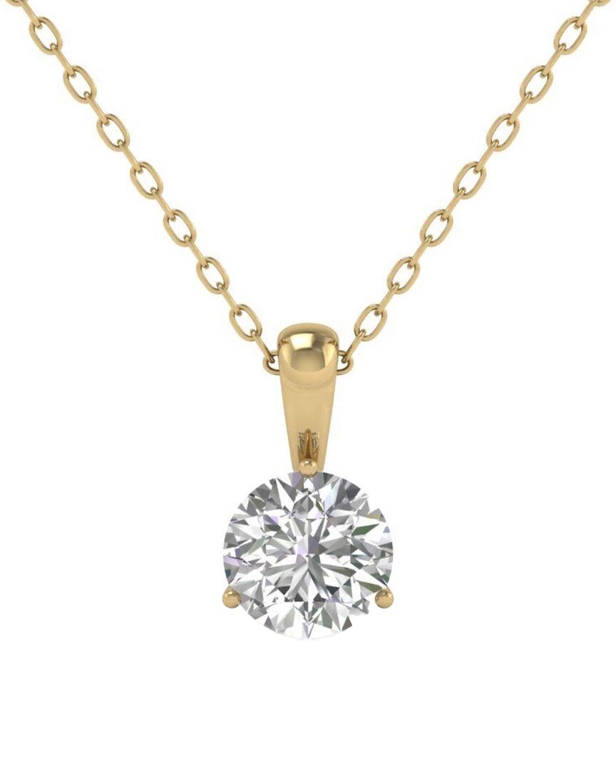 Diana M Lab Grown Diamonds Diana M. 14k 3.00 Ct. Tw. Lab-grown Diamond Pendant Necklace