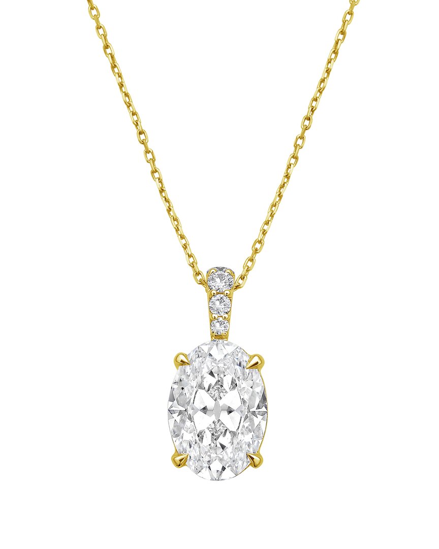 Diana M Lab Grown Diamonds Diana M. 14k 10.25 Ct. Tw. Lab-grown Diamond Pendant Necklace
