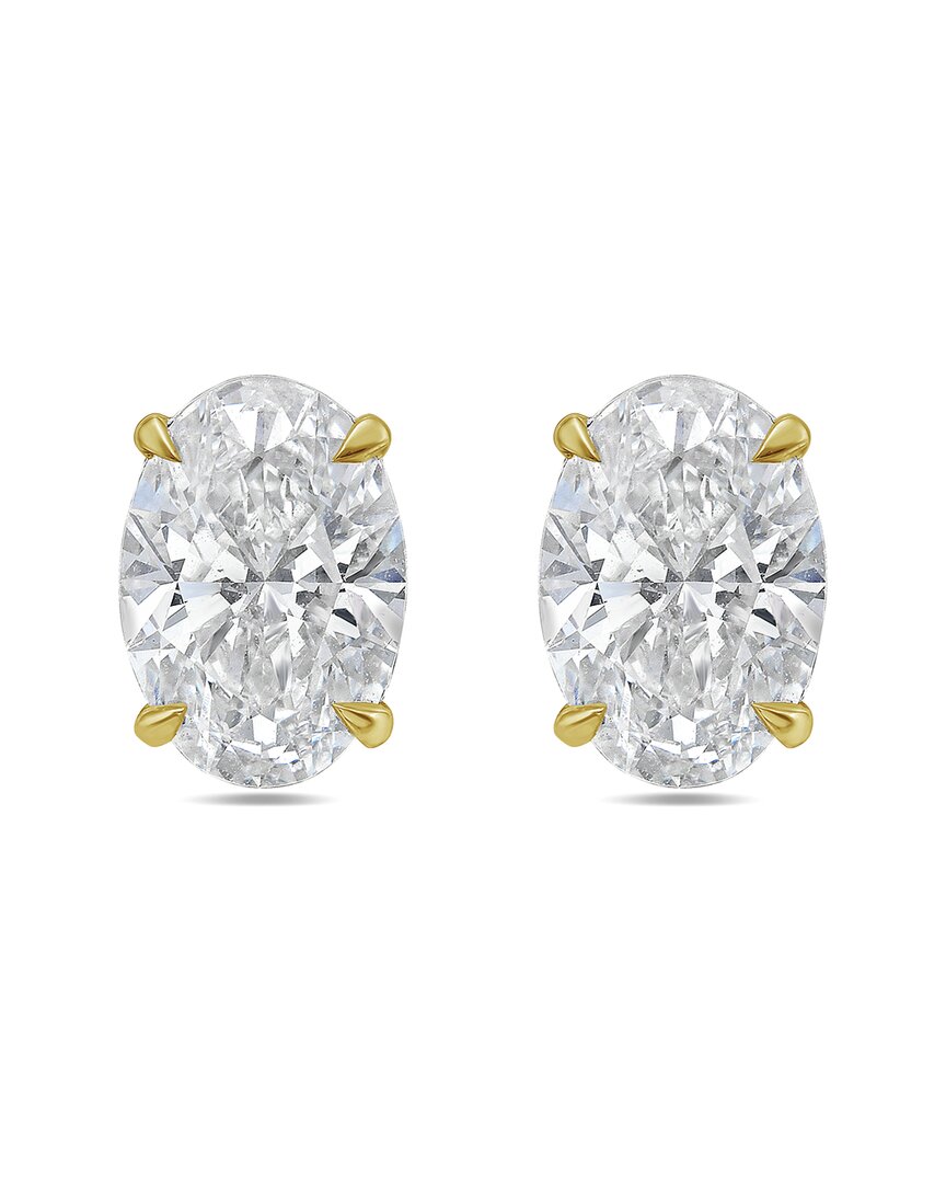 Diana M Lab Grown Diamonds Diana M. 14k 8.00 Ct. Tw. Lab-grown Diamond Earrings