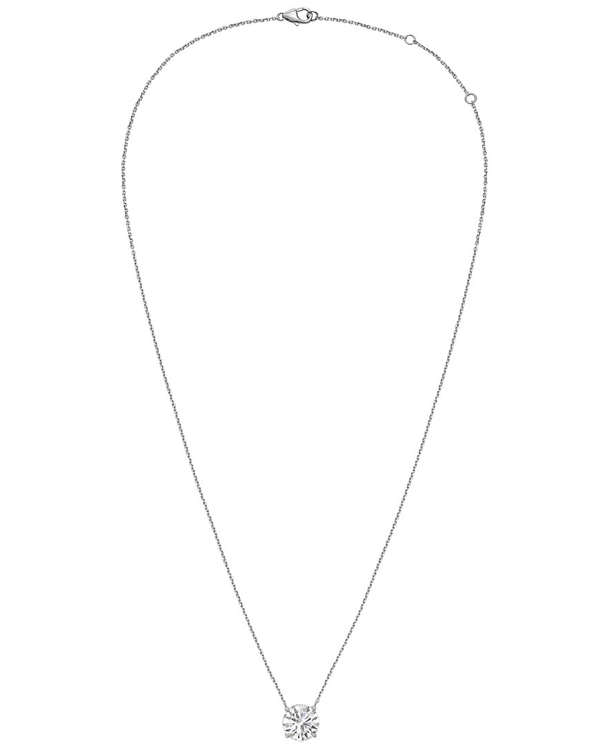Diana M Lab Grown Diamonds Diana M. 14k 4.00 Ct. Tw. Lab-grown Diamond Pendant Necklace