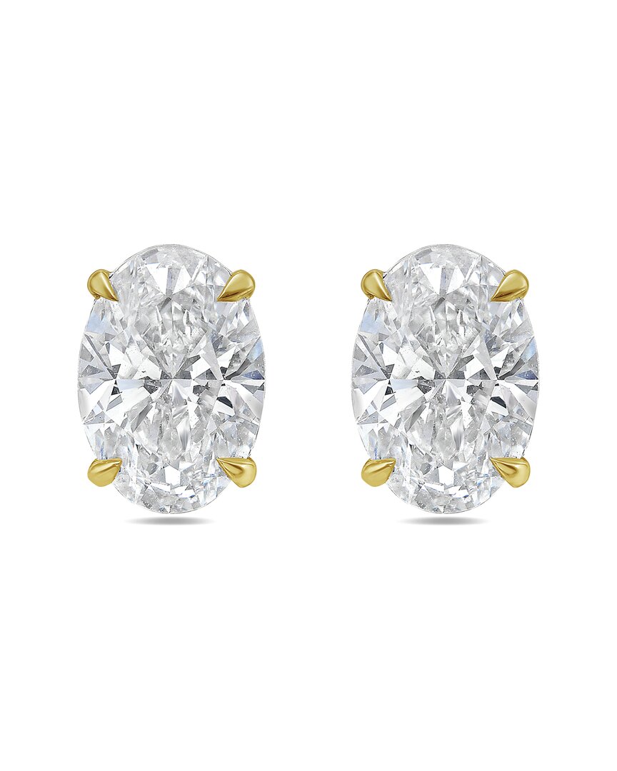 Diana M Lab Grown Diamonds Diana M. 14k 8.00 Ct. Tw. Lab-grown Diamond Earrings