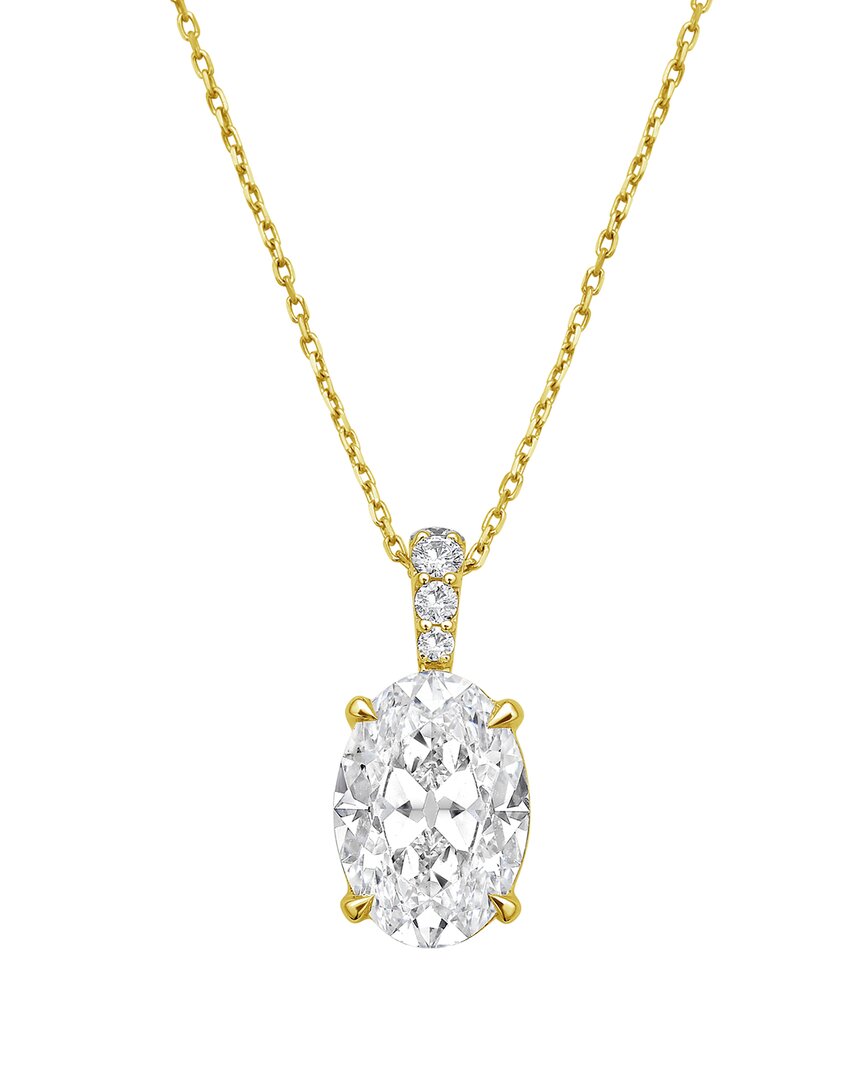 Diana M Lab Grown Diamonds Diana M. 14k 10.25 Ct. Tw. Lab-grown Diamond Pendant Necklace