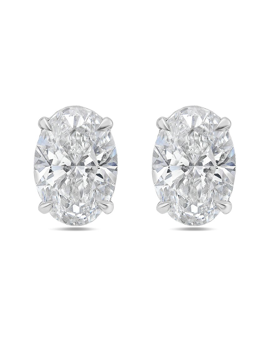 Diana M Lab Grown Diamonds Diana M. 14k 10.00 Ct. Tw. Lab-grown Diamond Earrings