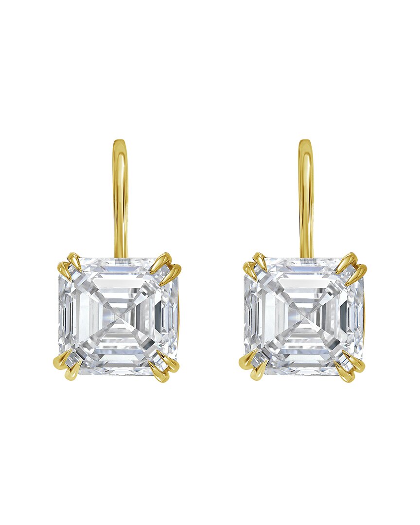 Diana M Lab Grown Diamonds Diana M. 14k 10.00 Ct. Tw. Lab-grown Diamond Drops Earrings