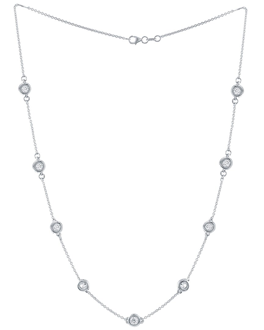 Diana M. 14k 2.70 Ct. Tw. Diamond Station Necklace