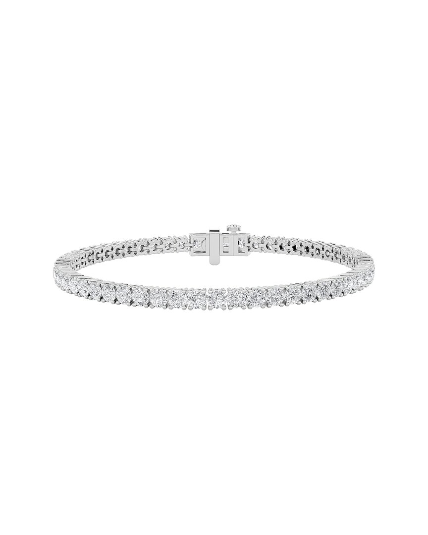 Lab Grown Diamonds 14k 7.00 Ct. Tw. Lab-grown Diamond Bracelet In Neutral