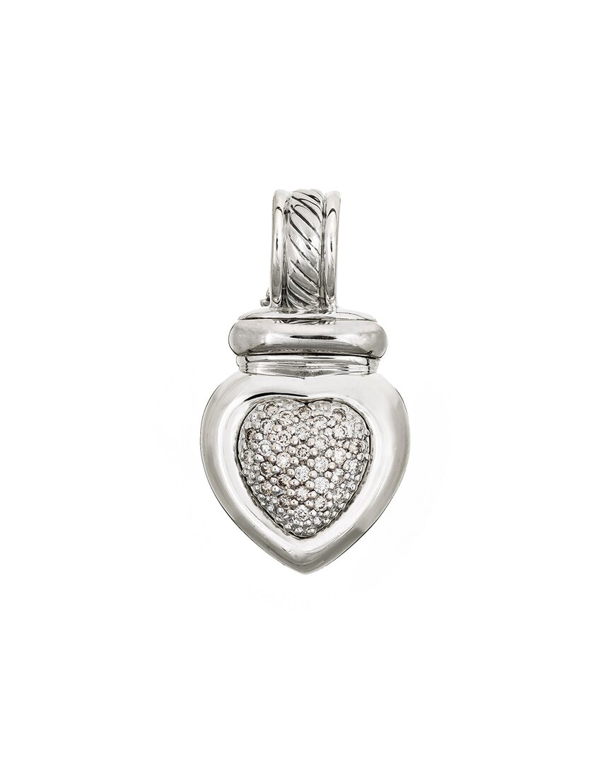 Authentic David buy Yurman Heart Necklace