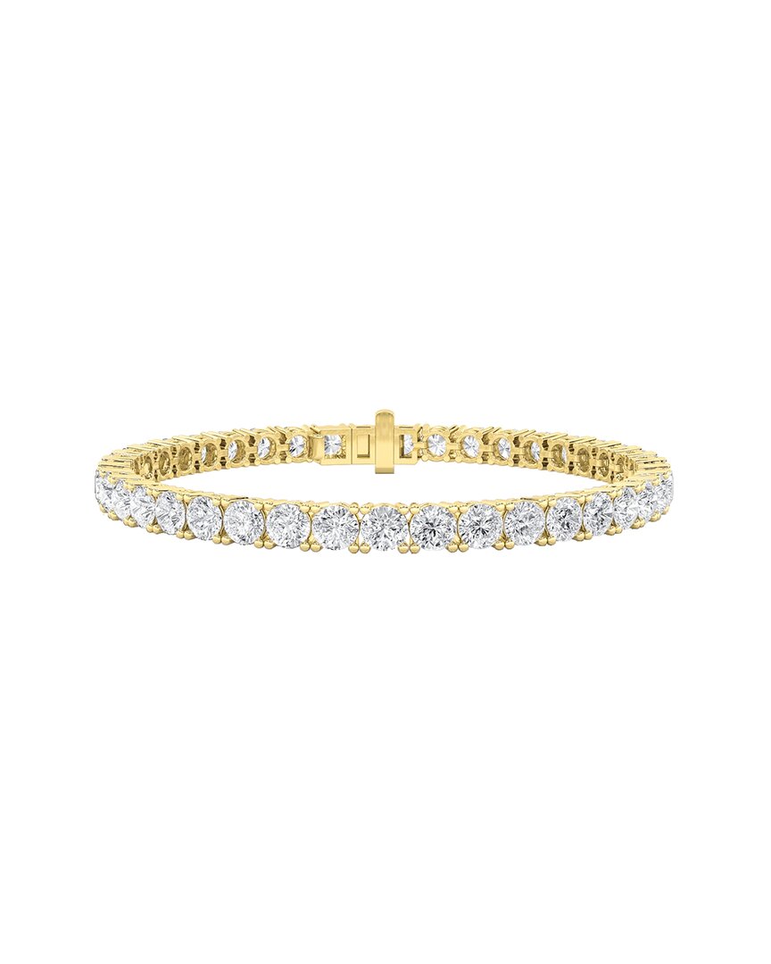 Lab Grown Diamonds 14k 14.00 Ct. Tw. Lab-grown Diamond Bracelet