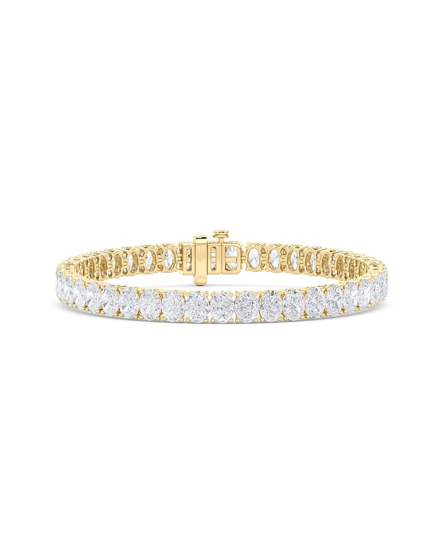 Lab Grown Diamonds 14k 10.00 Ct. Tw. Lab-grown Diamond Bracelet