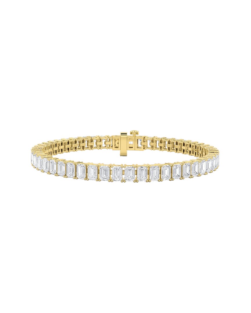 Lab Grown Diamonds 14k 21.50 Ct. Tw. Lab-grown Diamond Bracelet In Gold