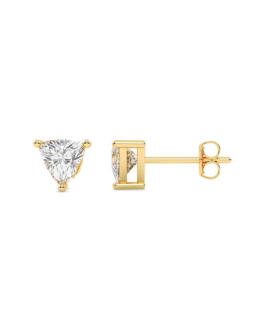 Lab Grown Diamonds 14k 1.00 Ct. Tw. Lab-grown Diamond Earrings In Gold