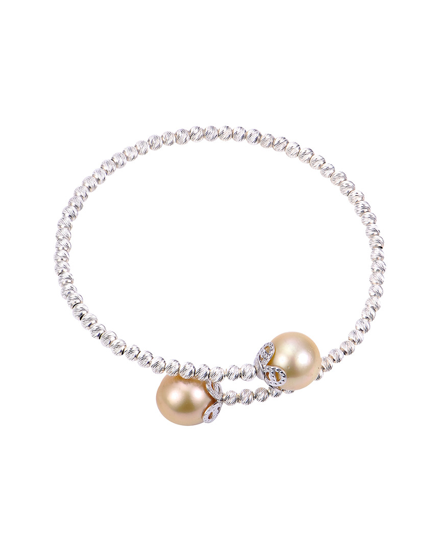 Pearls Imperial Silver 9-10mm South Sea Pearl Bracelet