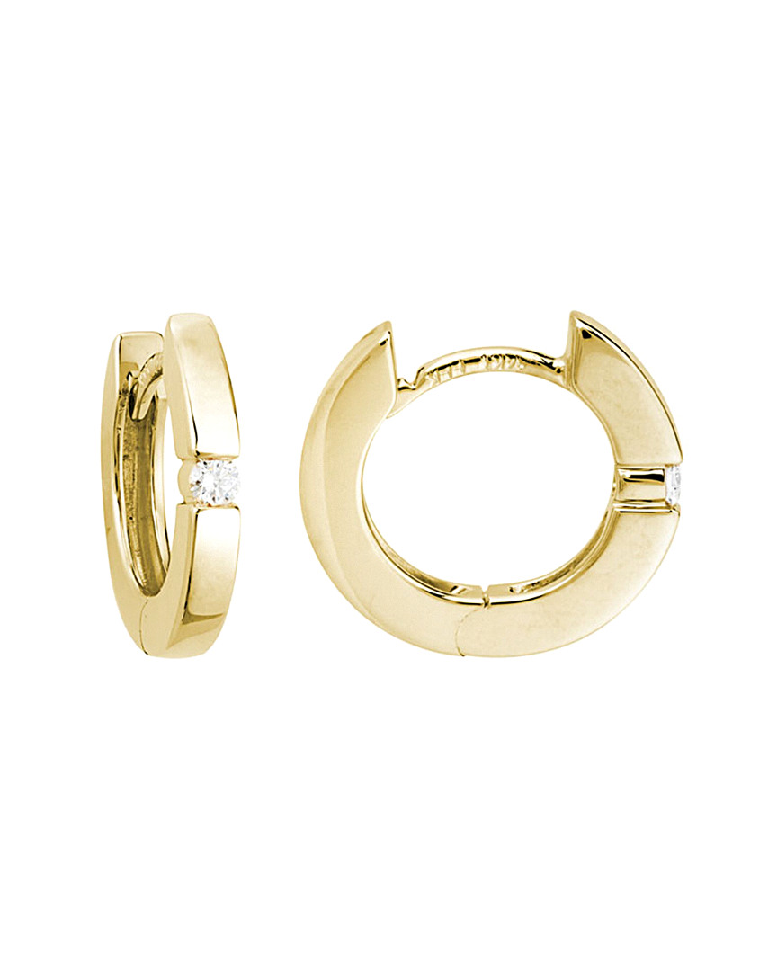 Diamond Select Cuts 14k Diamond Hoops