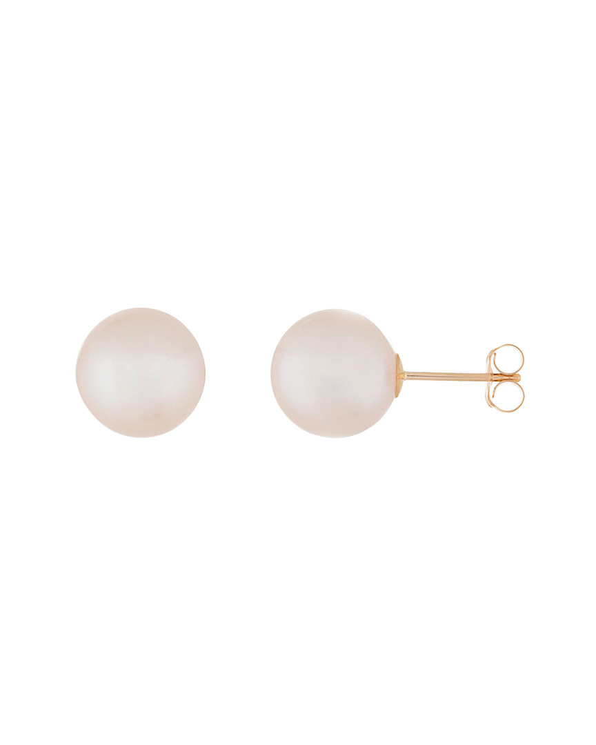 Masako Pearls 14k 9-10mm Akoya Pearl Earrings