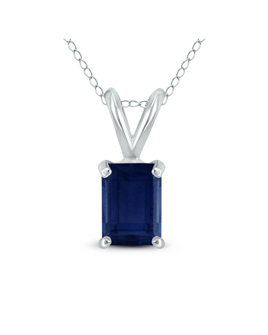 Gemstones 14k 0.40 Ct. Tw. Sapphire Necklace