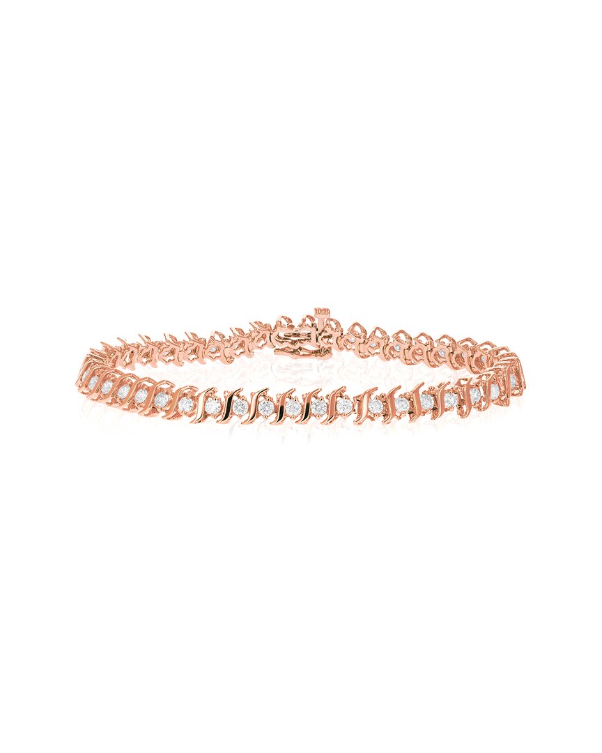 Amairah 14k Rose Gold 5.00 Ct. Tw. Lab-grown Diamond Tennis Bracelet