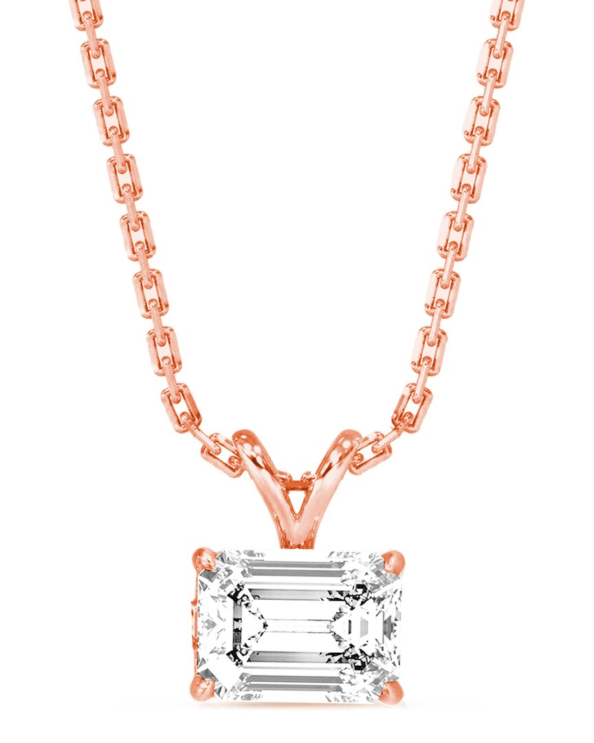 Amairah 14k 3.00 Ct. Tw. Lab-grown Diamond Solitaire Pendant Necklace
