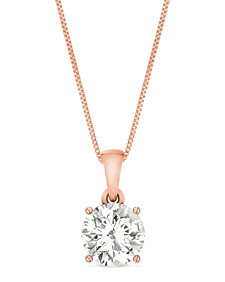 Amairah 14k 2.00 Ct. Tw. Lab-grown Diamond Solitaire Pendant Necklace