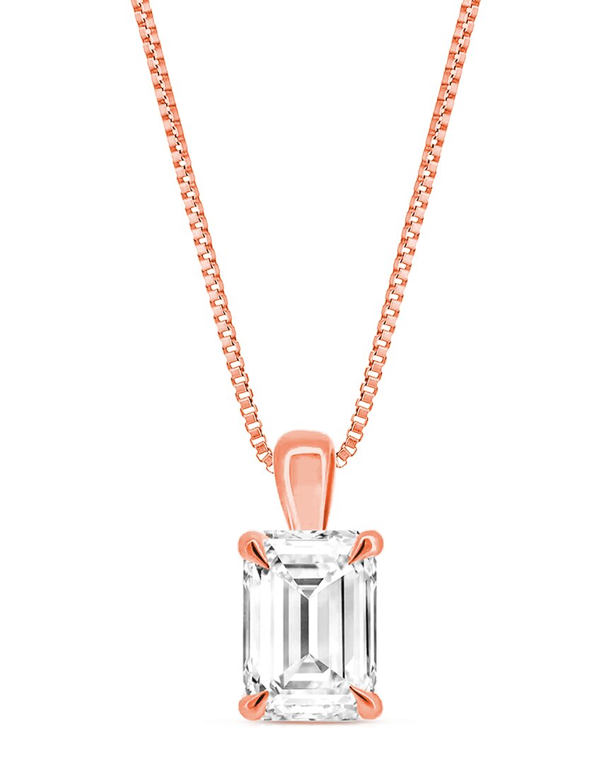 Amairah 14k 3.00 Ct. Tw. Lab-grown Diamond Solitaire Pendant Necklace