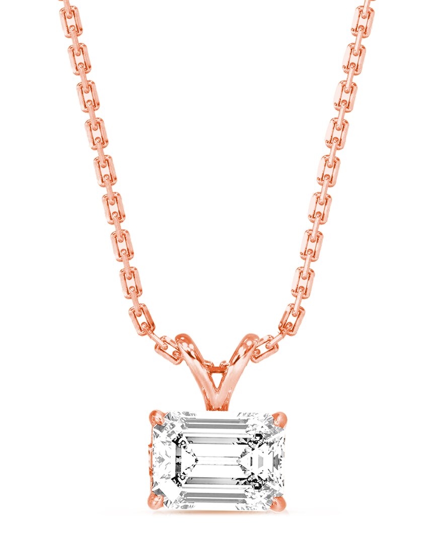 Amairah 14k 3.00 Ct. Tw. Lab-grown Diamond Solitaire Pendant Necklace