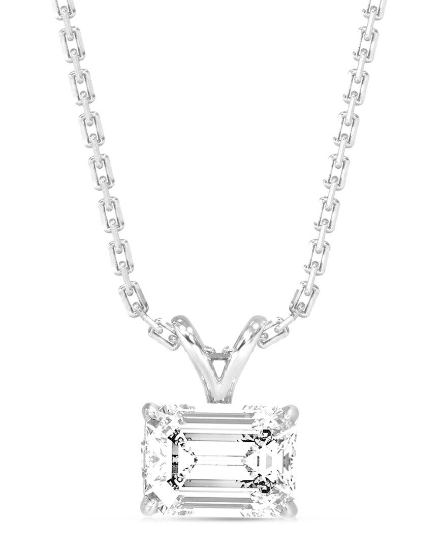 Amairah 14k 4.00 Ct. Tw. Lab-grown Diamond Solitaire Pendant Necklace