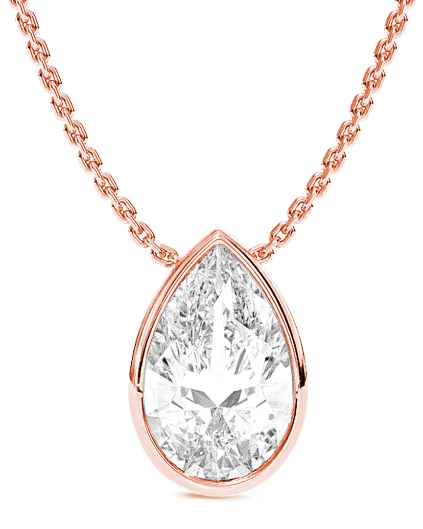 Amairah 14k 5.00 Ct. Tw. Lab-grown Diamond Solitaire Pendant Necklace