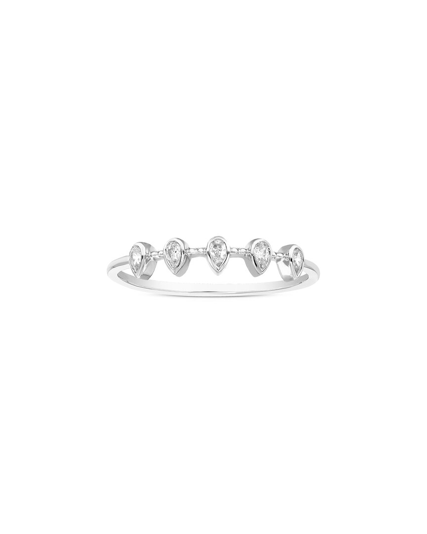 Amairah Silver 0.38 Ct. Tw. Lab-grown Diamond Ring