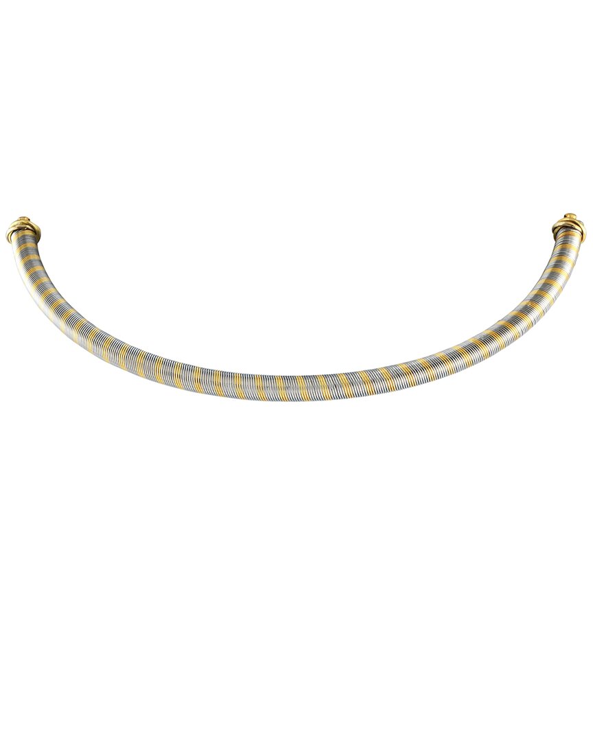 Cartier 18k & Stainless Steel Necklace (authentic )